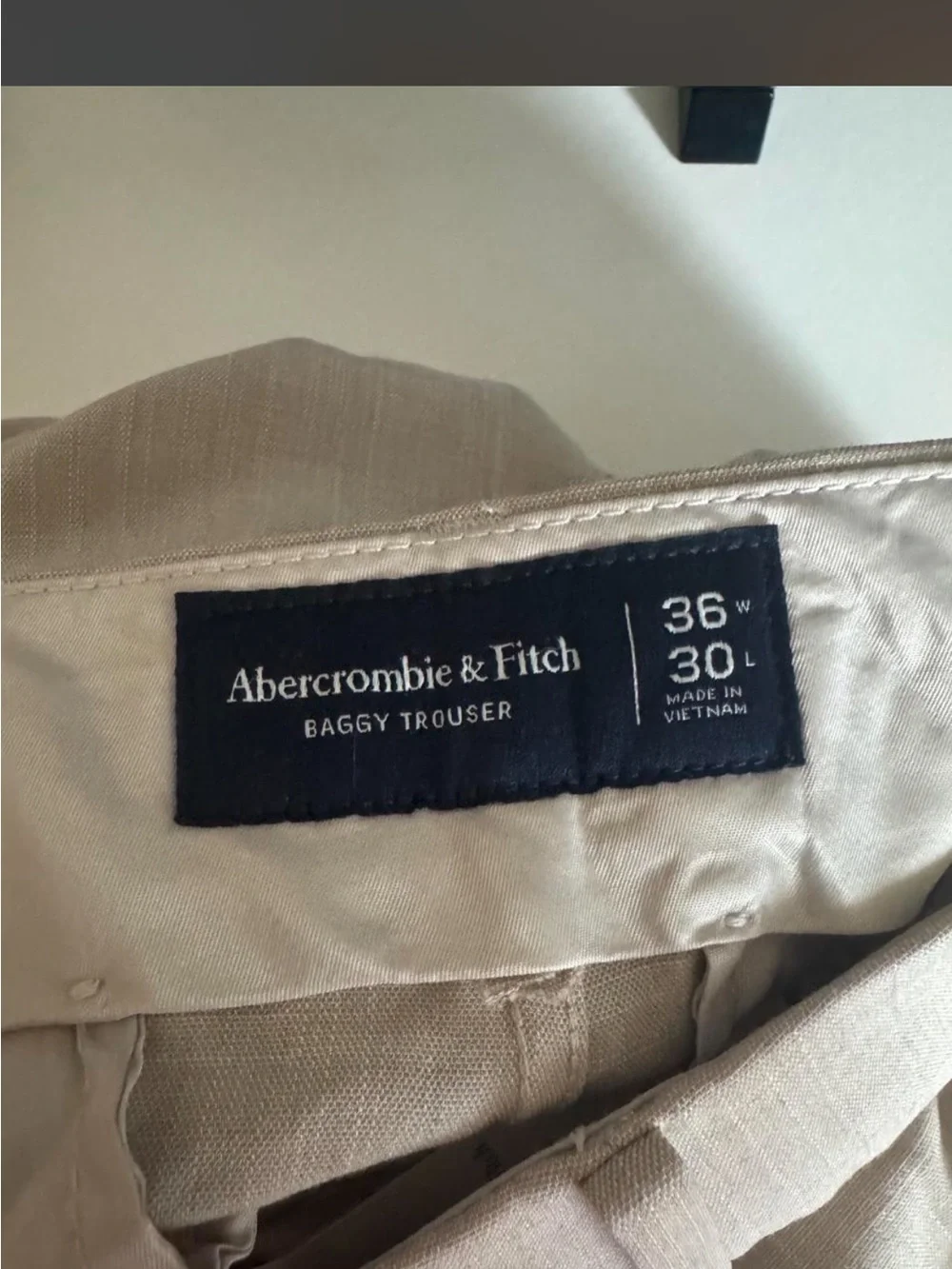 Abercrombie Menswear Baggy Trouser